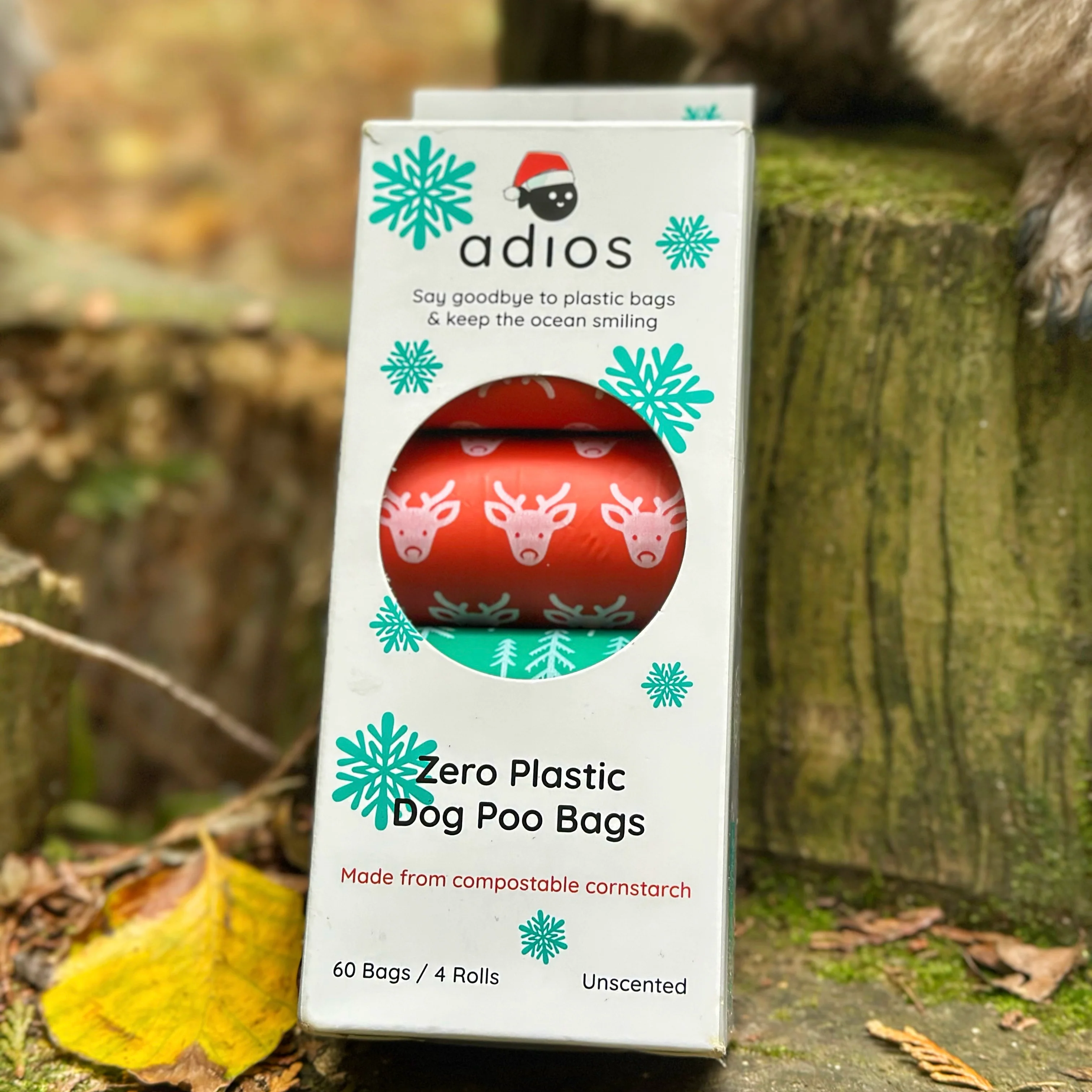 🎄 Adios Plastic Christmas - 4 Rolls – 60 Bags - Image 5