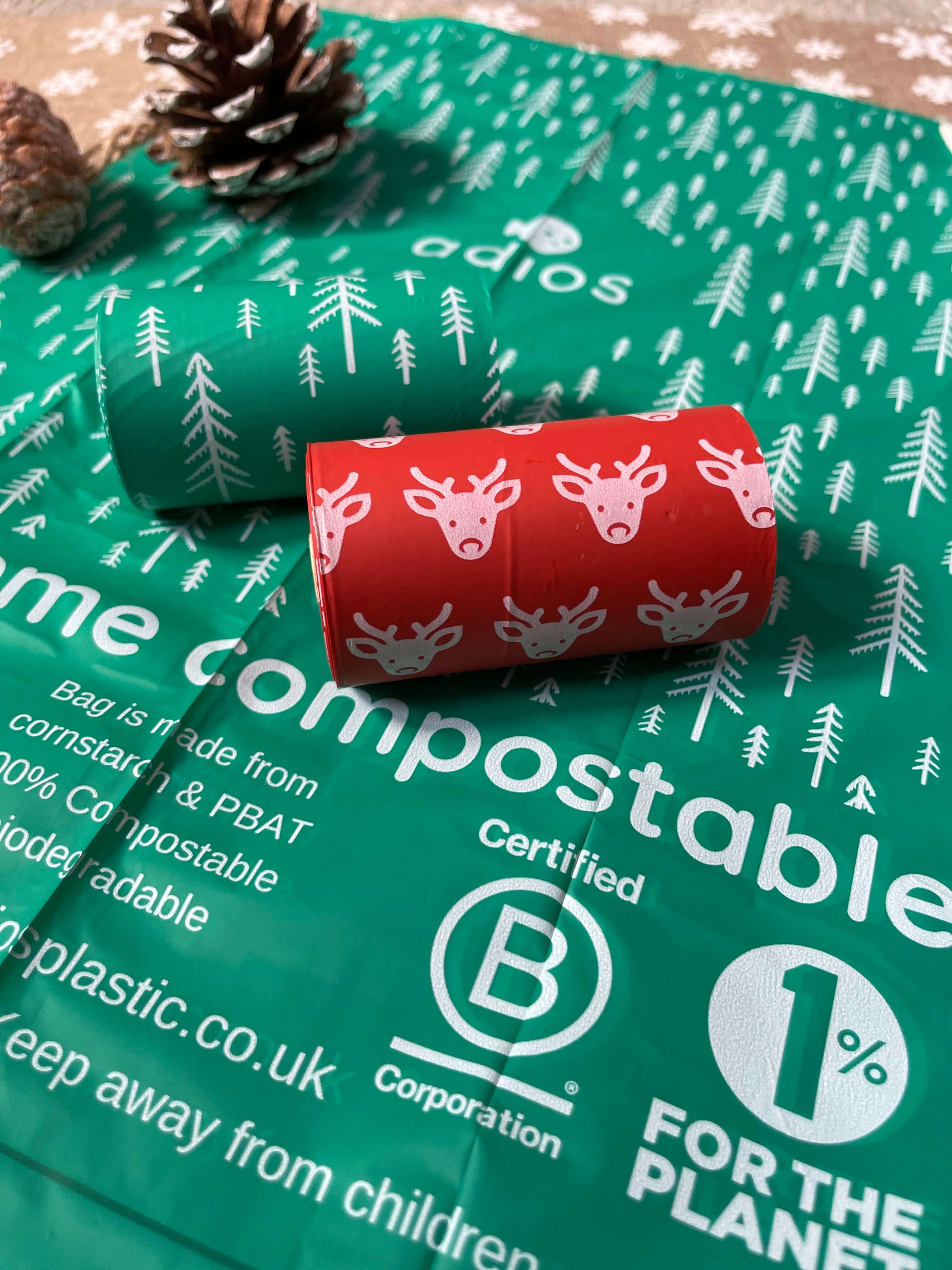 🎄 Adios Plastic Christmas - 4 Rolls – 60 Bags - Image 6