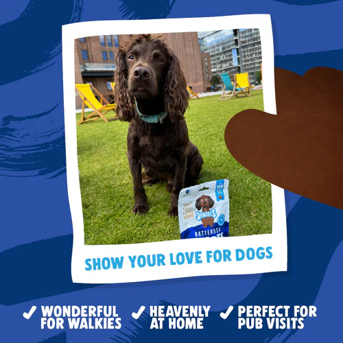 Denzel's Battersea Hearts Beef & Berries Dog Treats 90g - Image 4