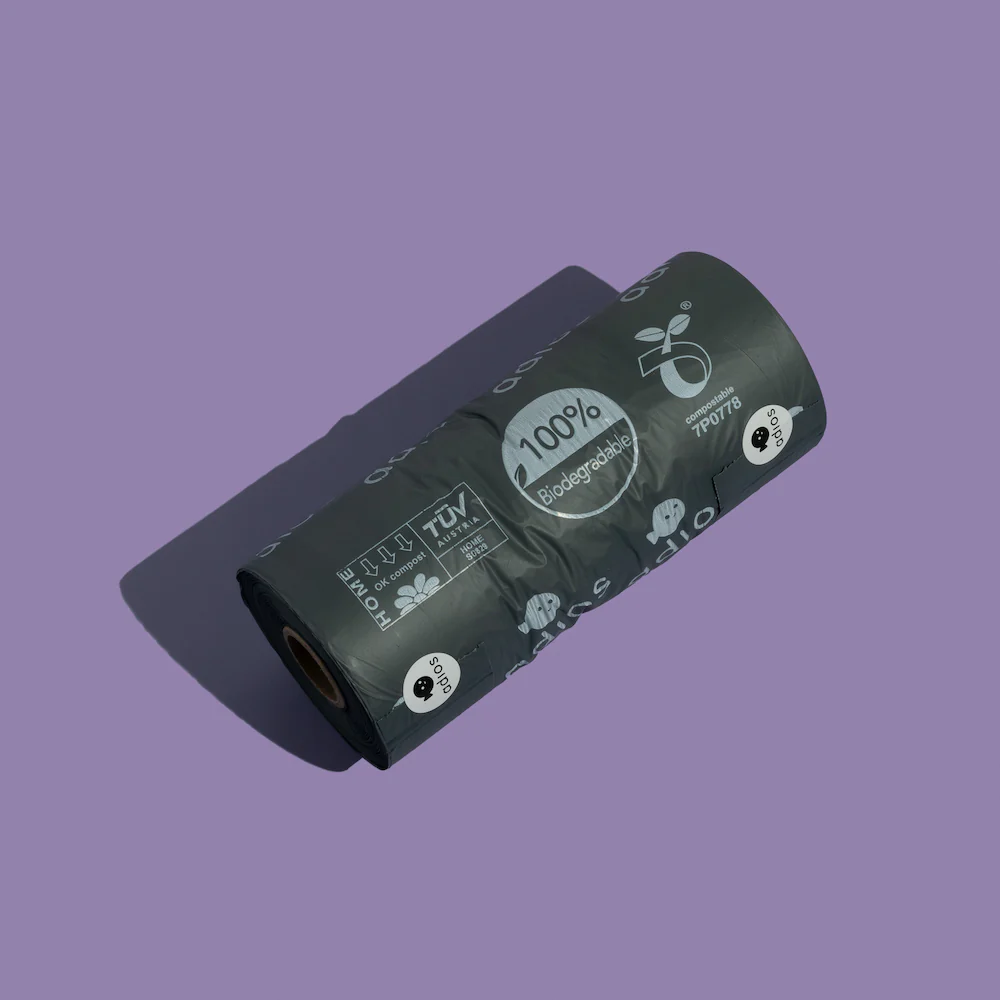 Handled bags on a single roll (Jumbo Roll) - 120 bags - Image 2