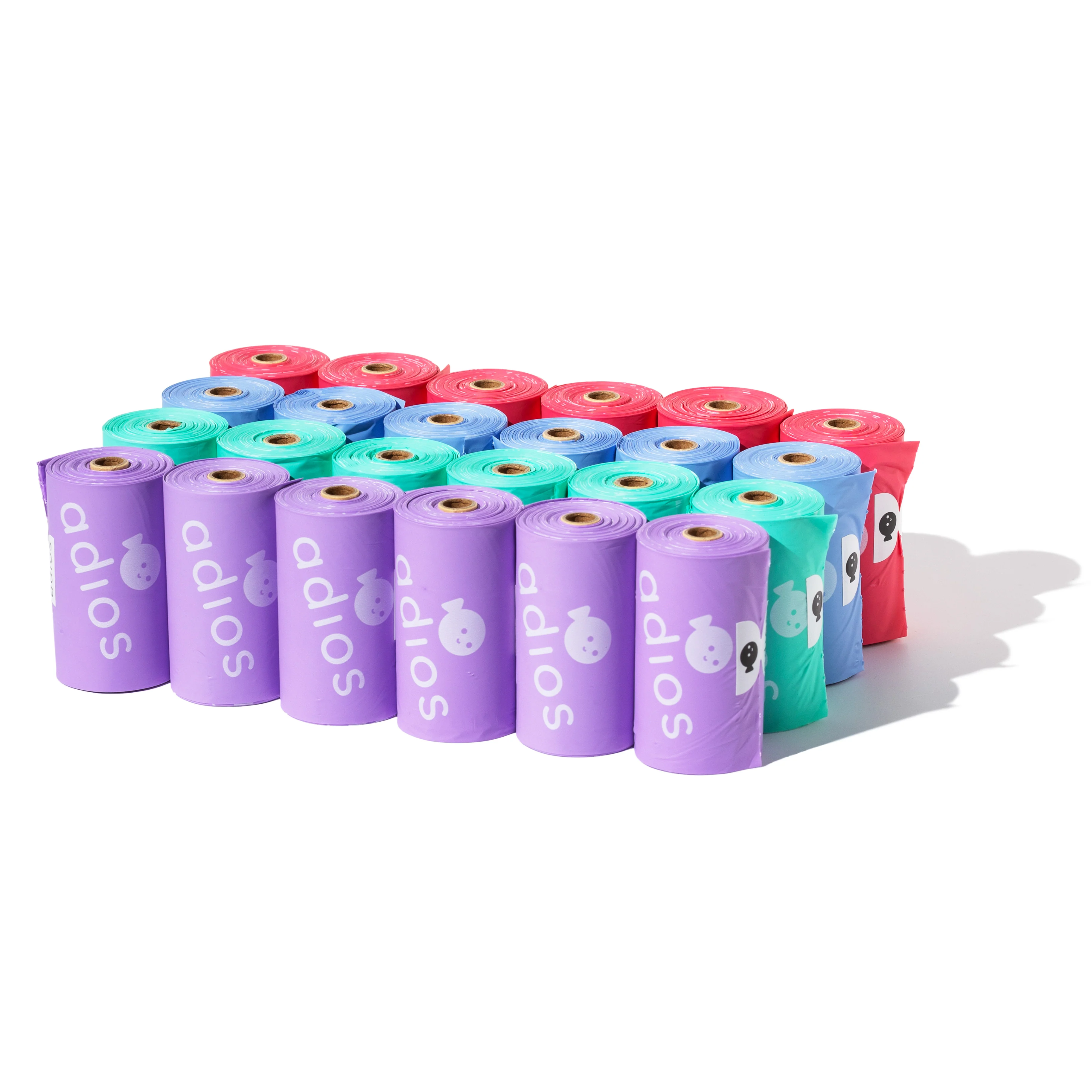 24 rolls in Rainbow (360 bags) - Non Handle - Image 4